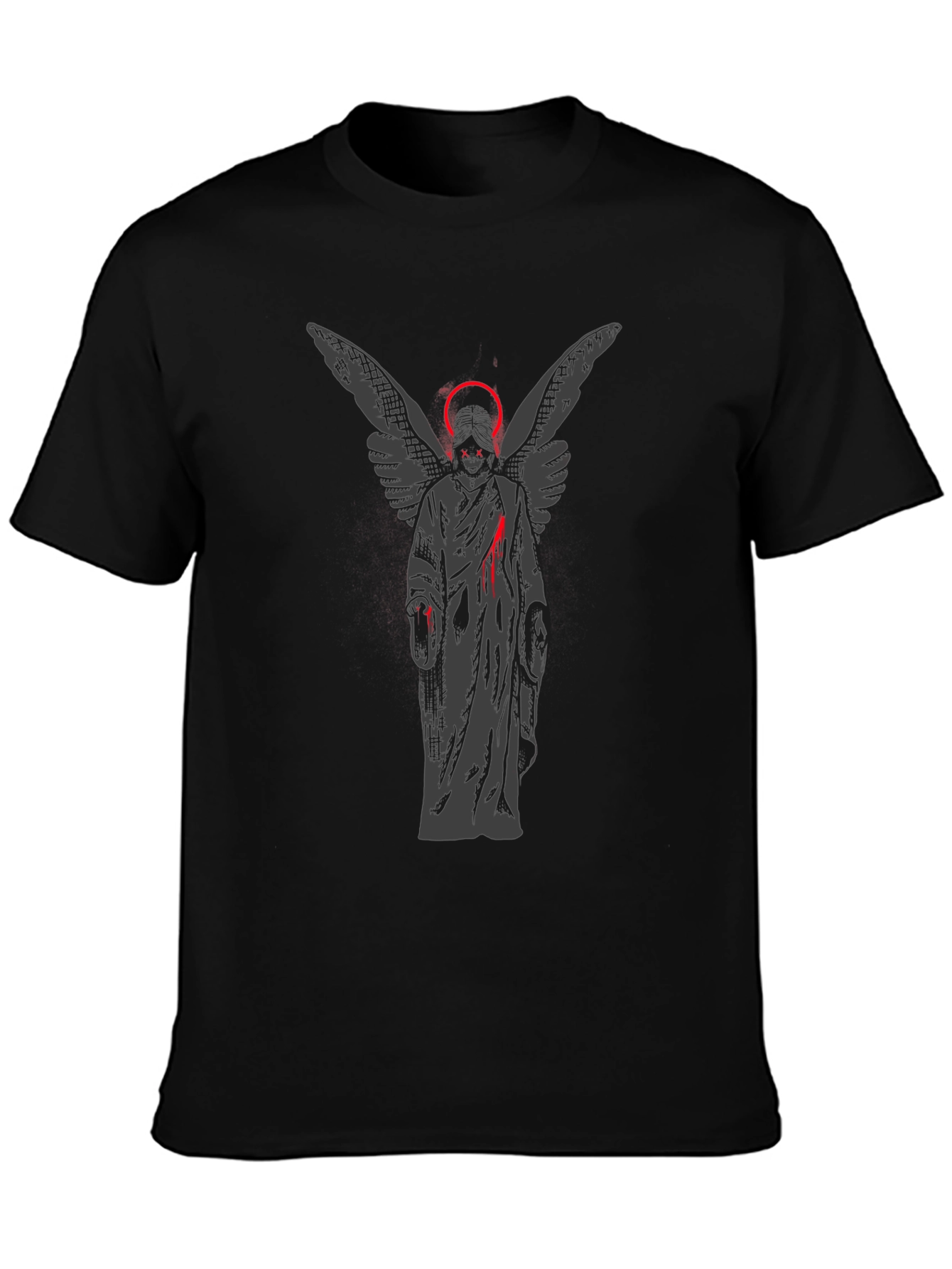 Angel Graphic T-Shirt - Dark Aesthetic Tee