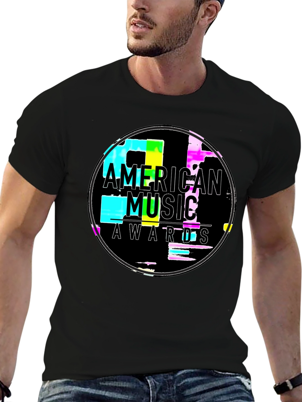 American Music Awards Black T-Shirt