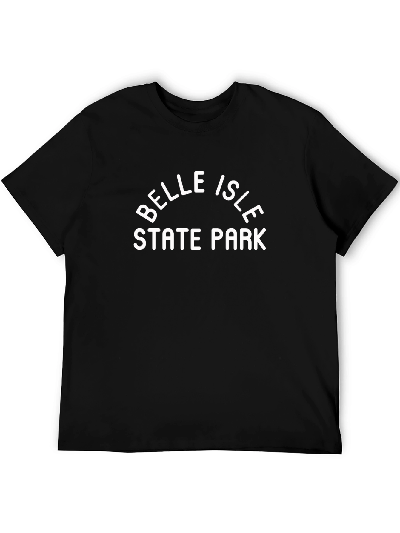 Belle Isle State Park Tee - Black Cotton Blend