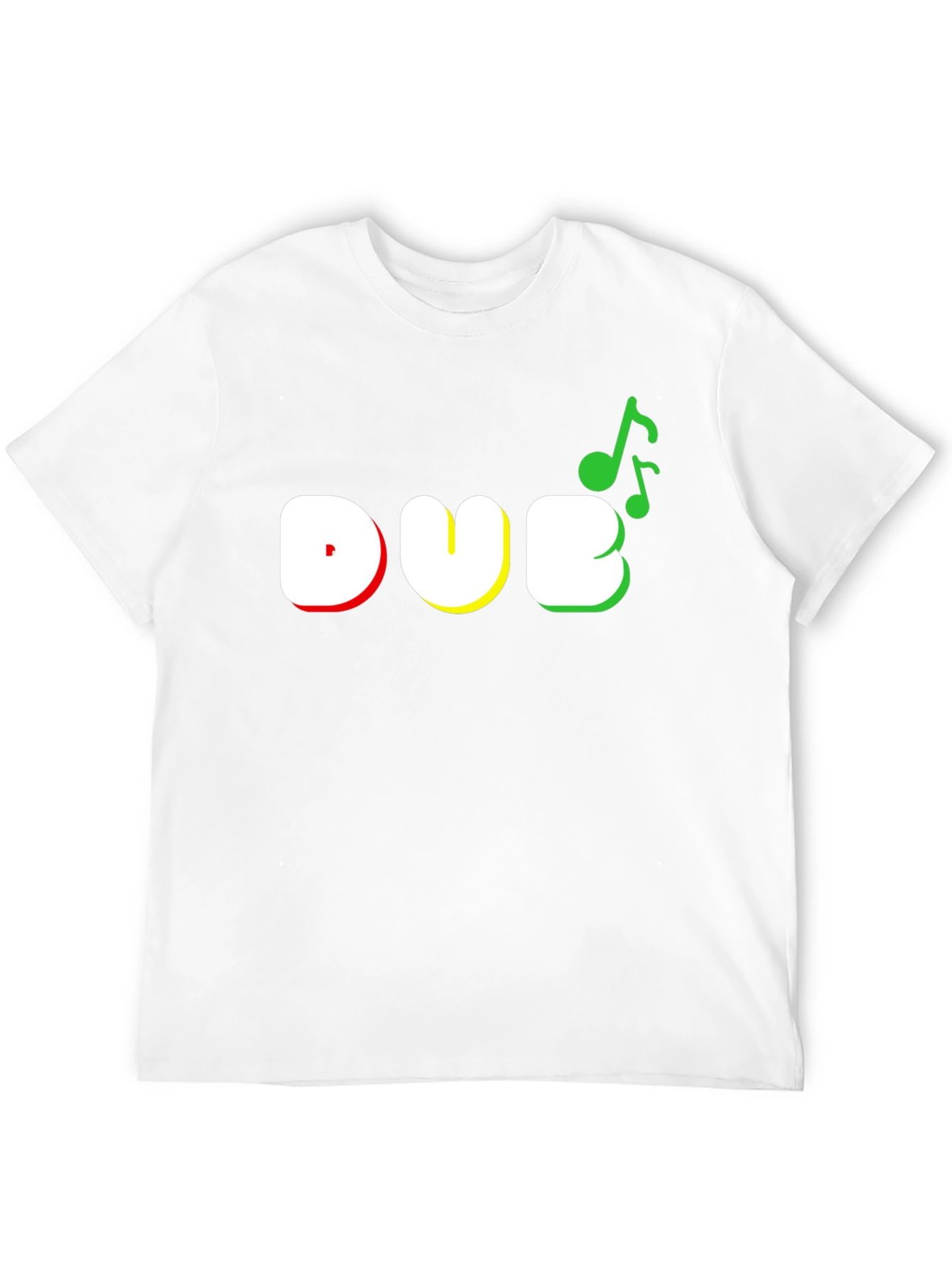 DUB Reggae Music T-Shirt - Black Cotton Tee