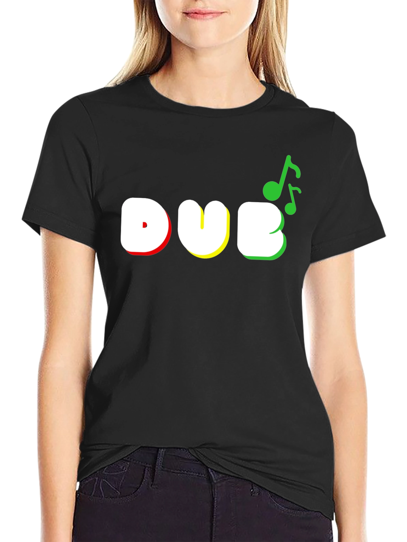 DUB Reggae Music T-Shirt - Black Cotton Tee