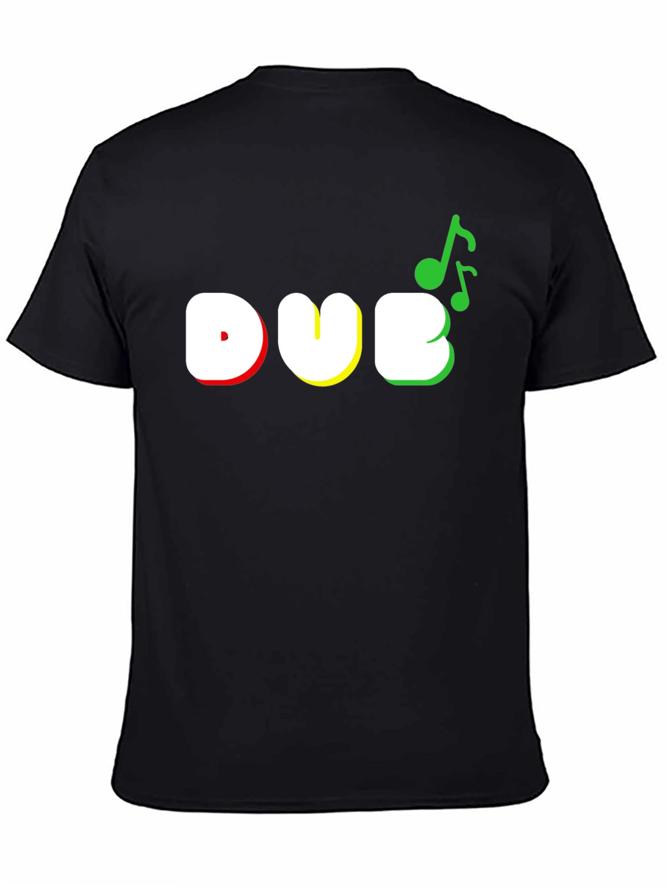DUB Reggae Music T-Shirt - Black Cotton Tee