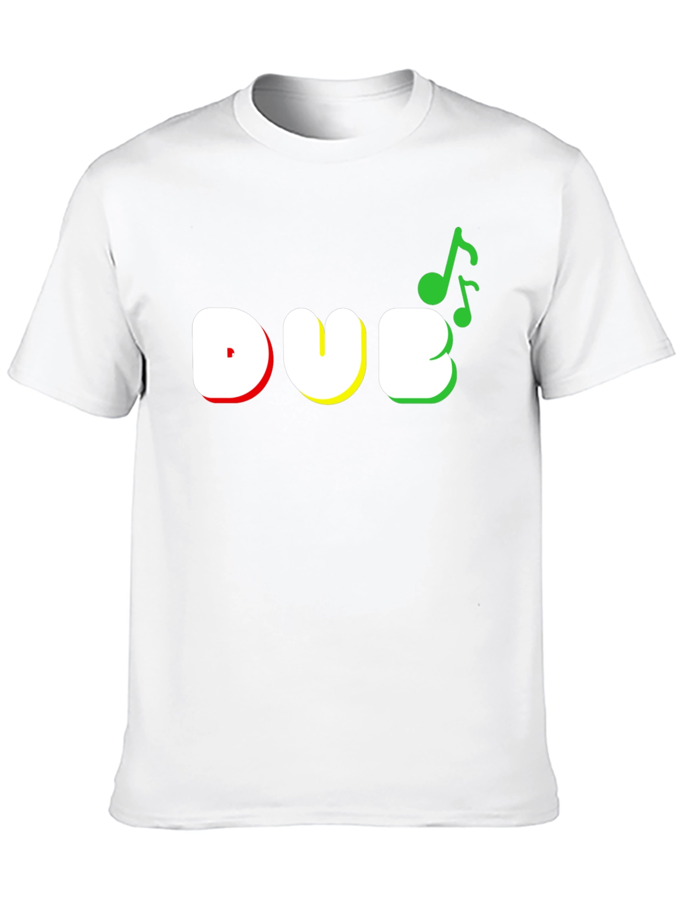 DUB Reggae Music T-Shirt - Black Cotton Tee