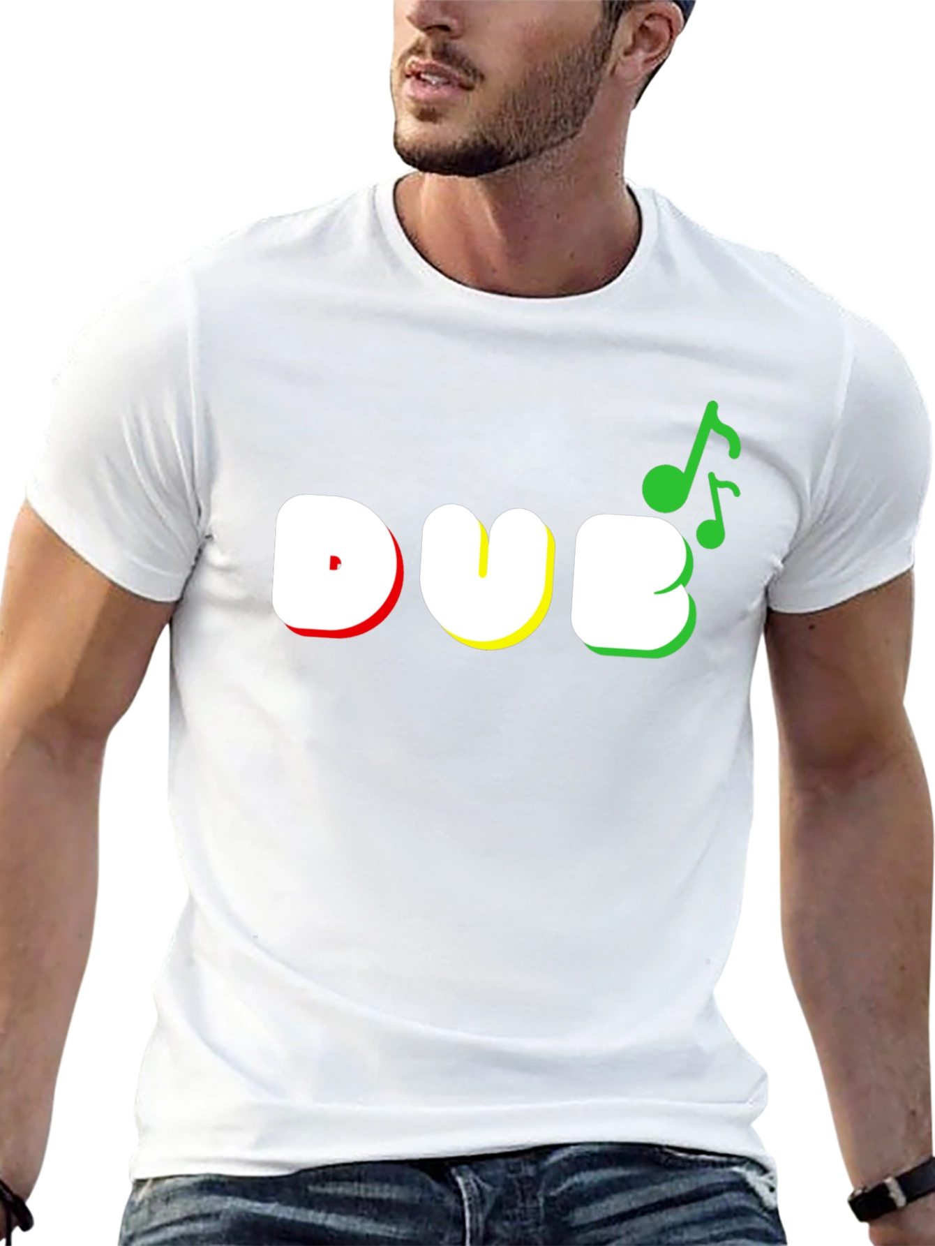 DUB Reggae Music T-Shirt - Black Cotton Tee
