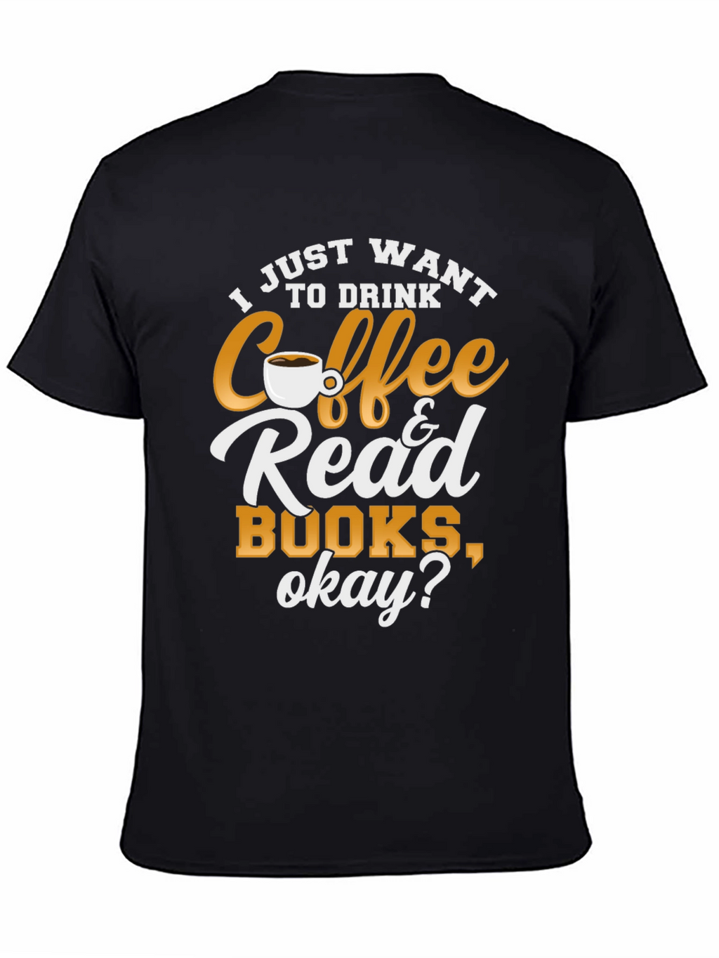 Coffee & Books T-Shirt: Cozy Reader Tee