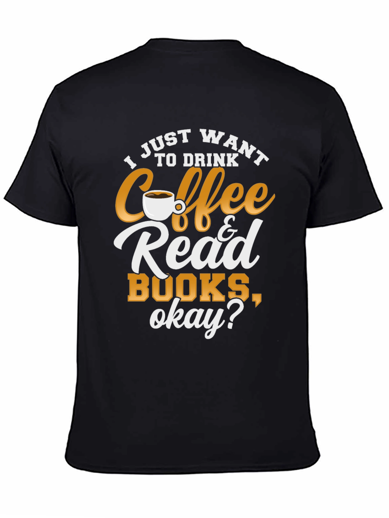 Coffee & Books T-Shirt: Cozy Reader Tee