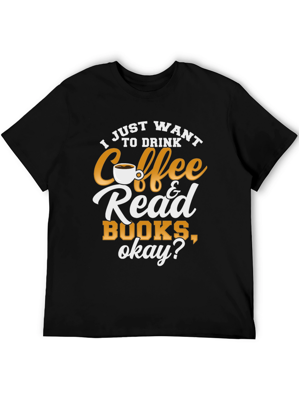 Coffee & Books T-Shirt: Cozy Reader Tee