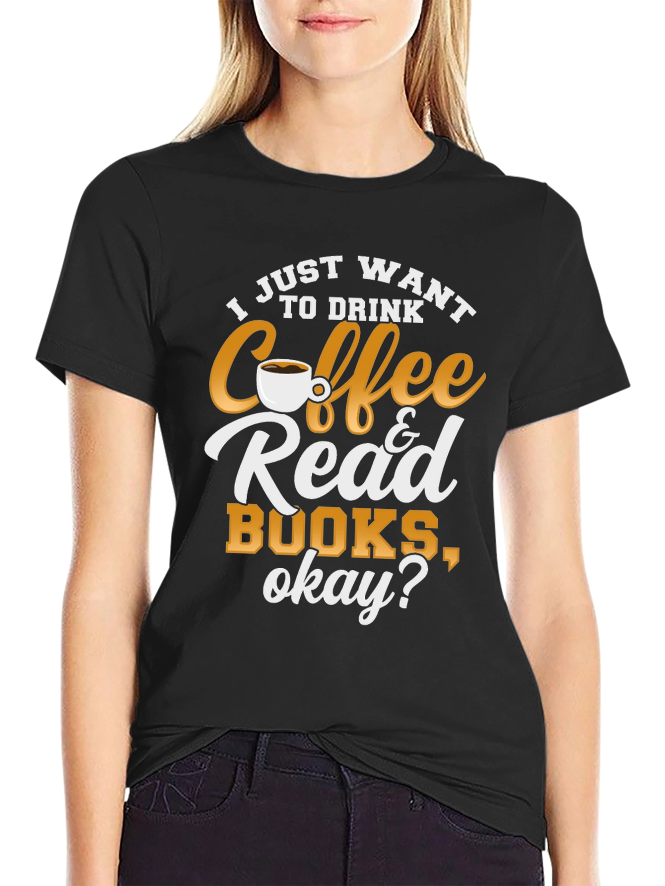 Coffee & Books T-Shirt: Cozy Reader Tee