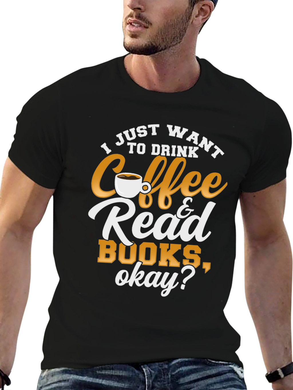 Coffee & Books T-Shirt: Cozy Reader Tee