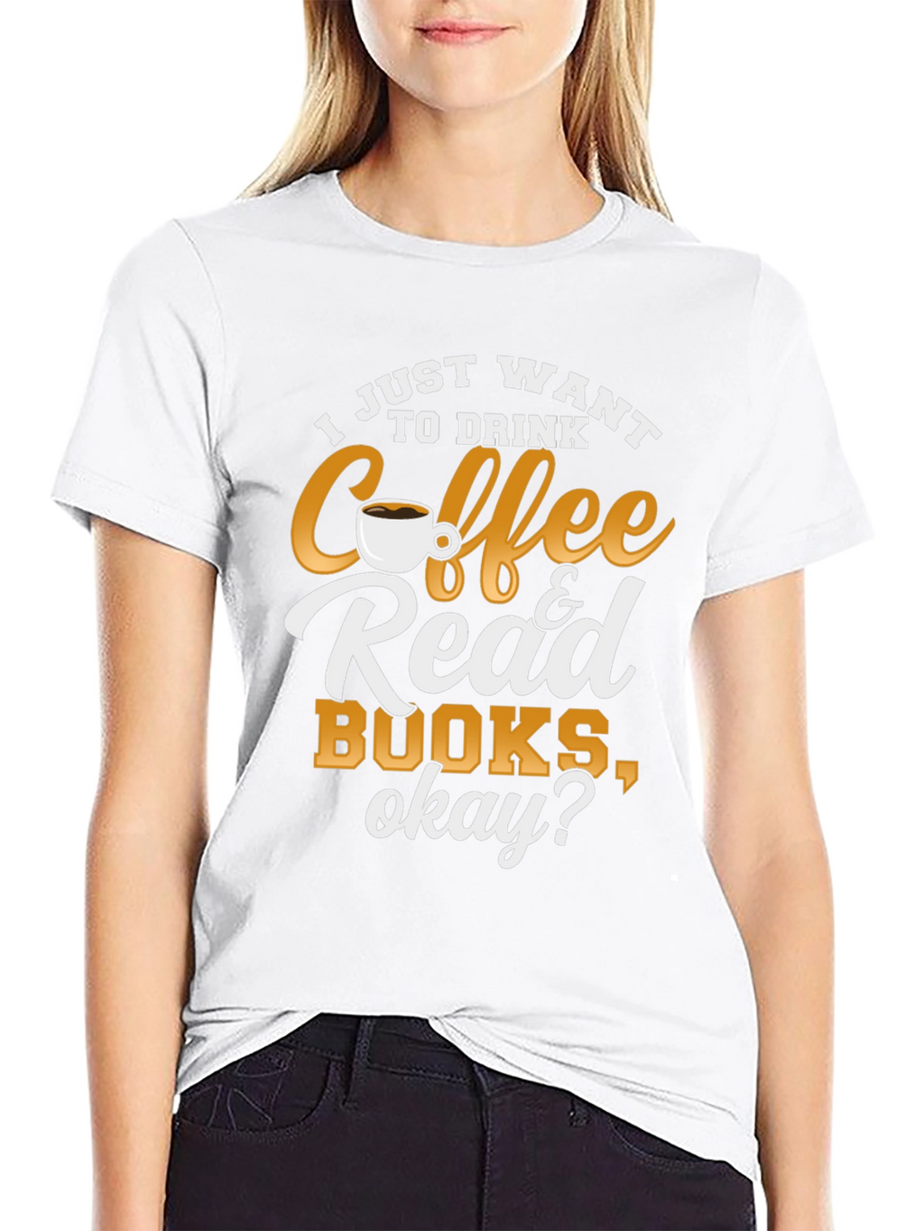 Coffee & Books T-Shirt: Cozy Reader Tee
