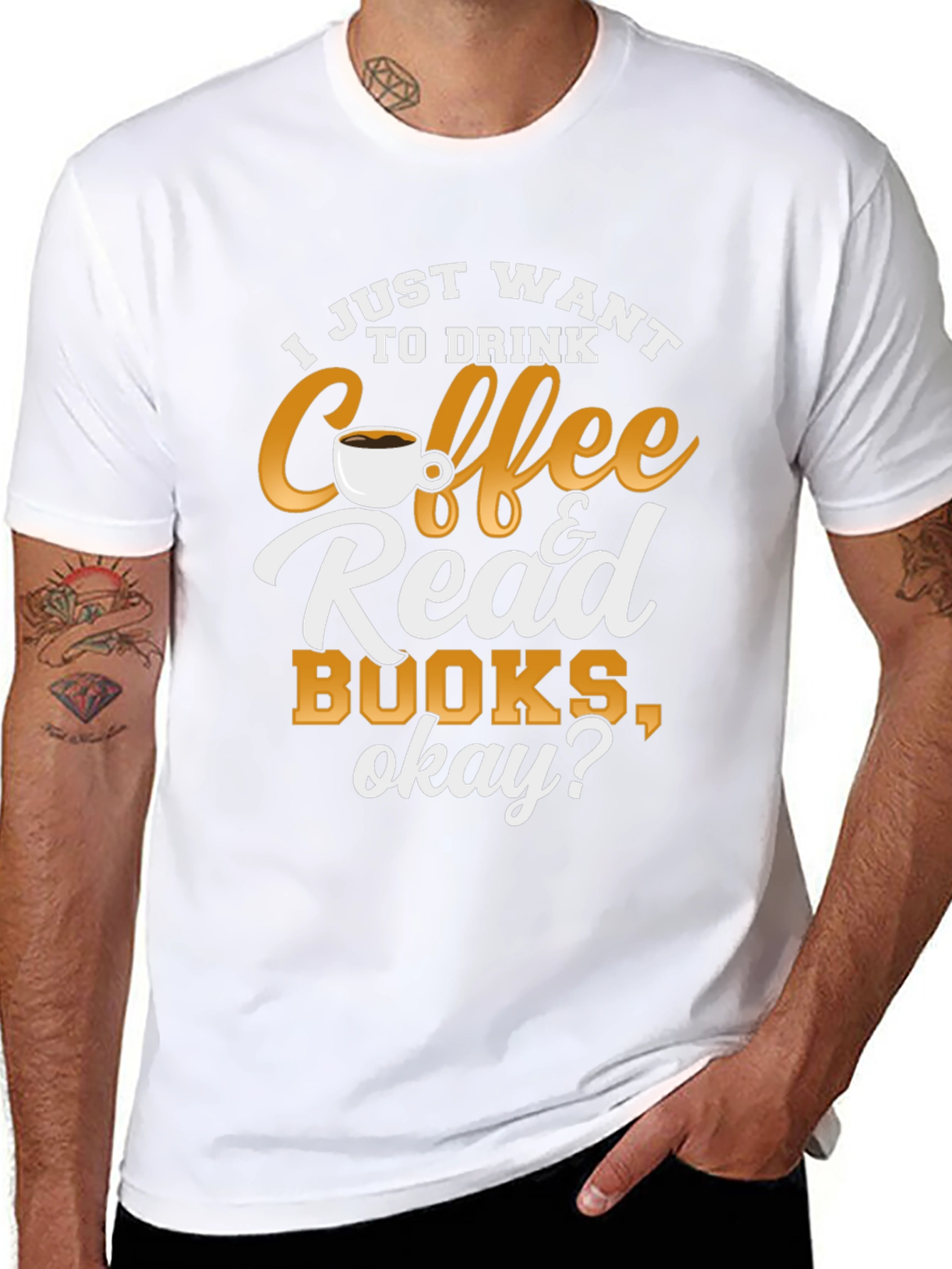 Coffee & Books T-Shirt: Cozy Reader Tee
