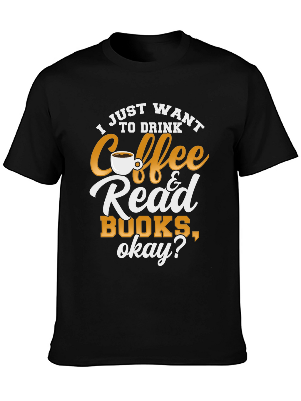 Coffee & Books T-Shirt: Cozy Reader Tee