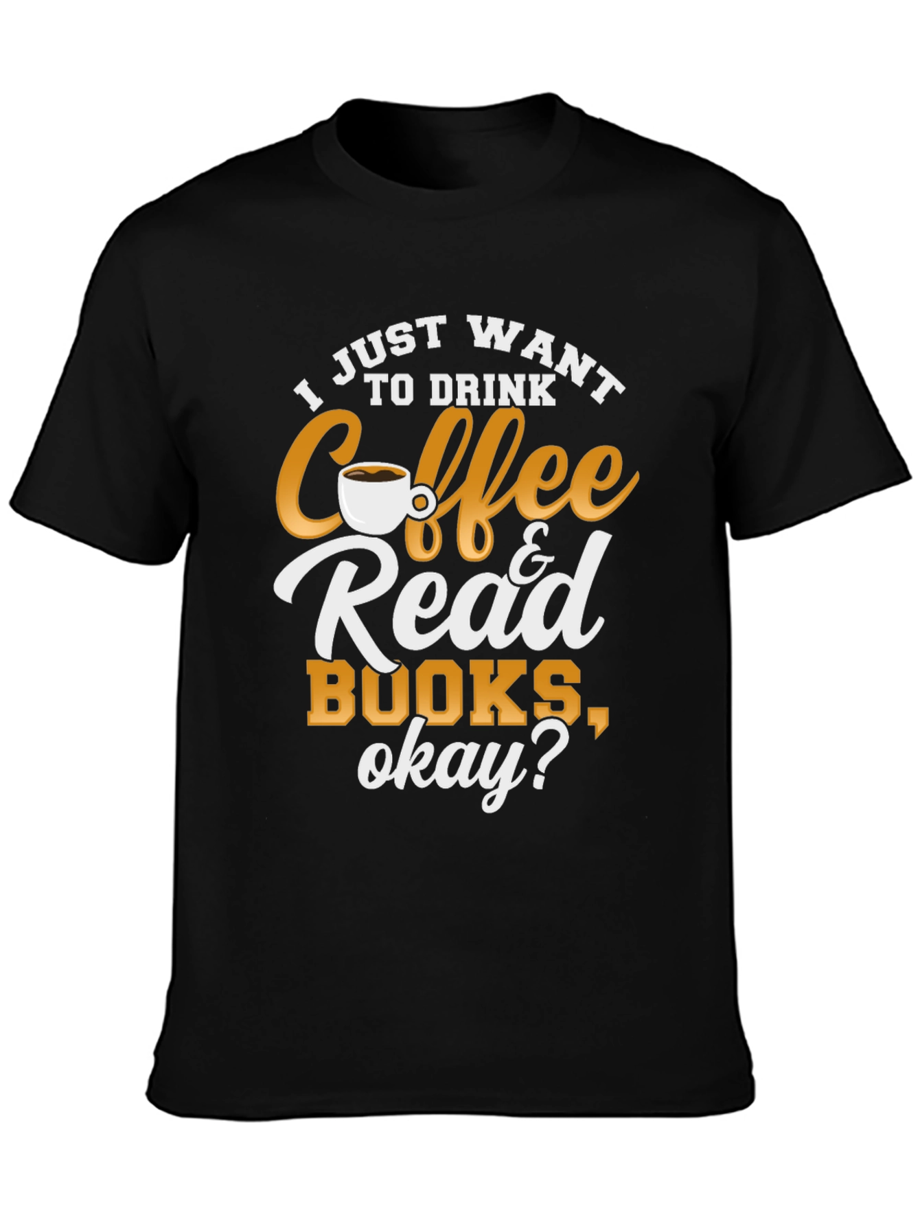 Coffee & Books T-Shirt: Cozy Reader Tee