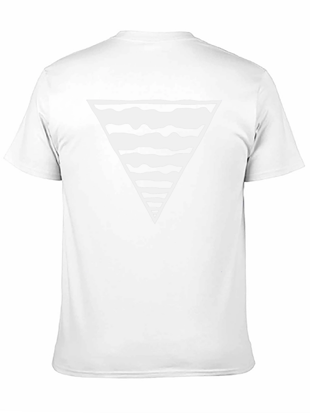 Abstract Triangle Graphic Tee - Modern Design