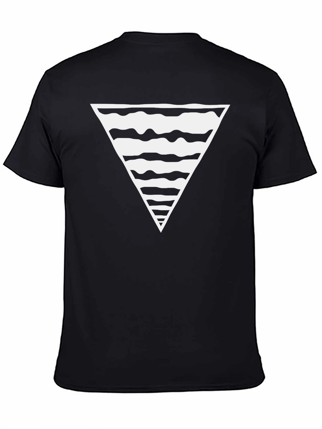 Abstract Triangle Graphic Tee - Modern Design