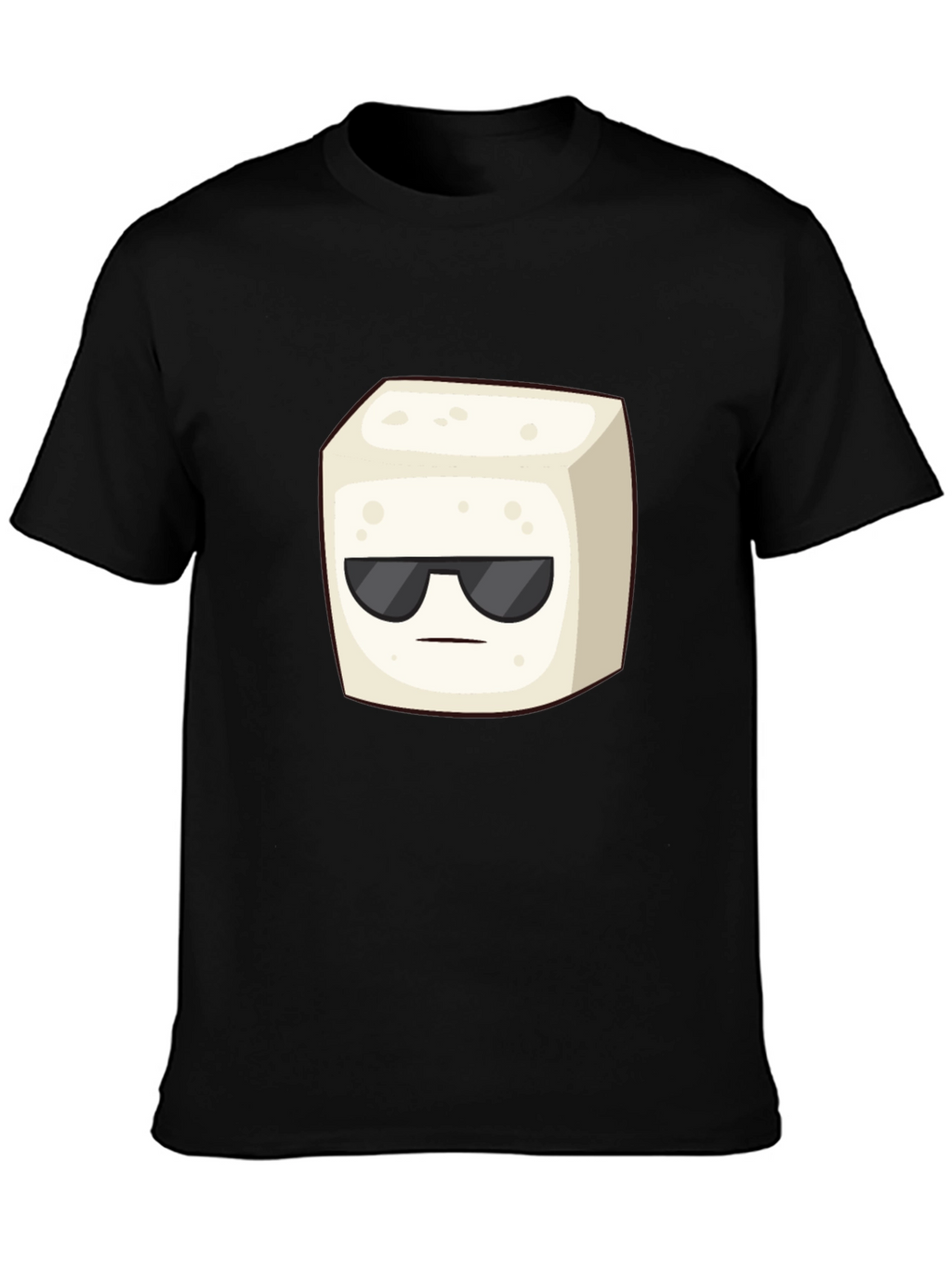 Cool Cube Graphic T-Shirt - Black