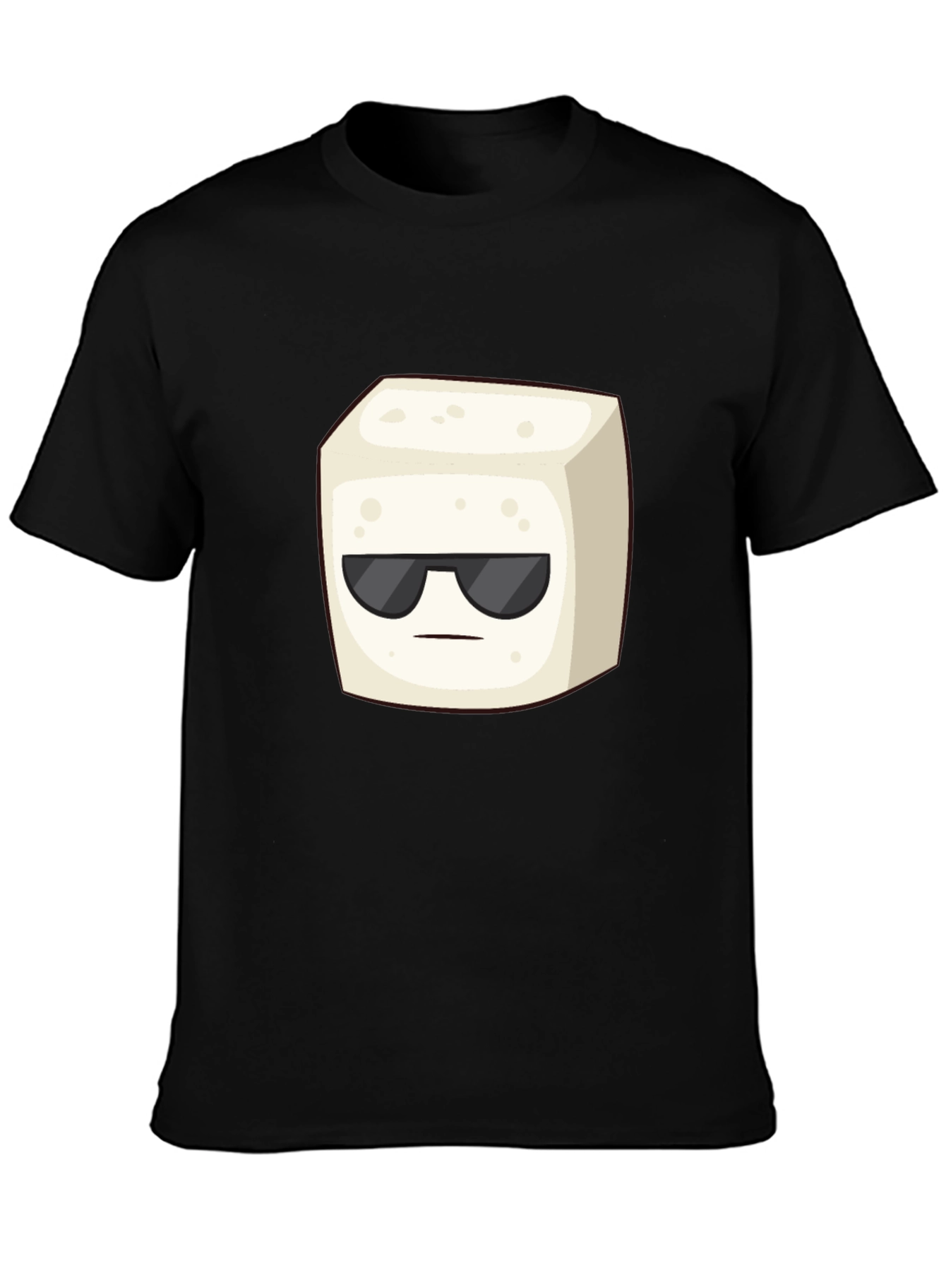 Cool Cube Graphic T-Shirt - Black