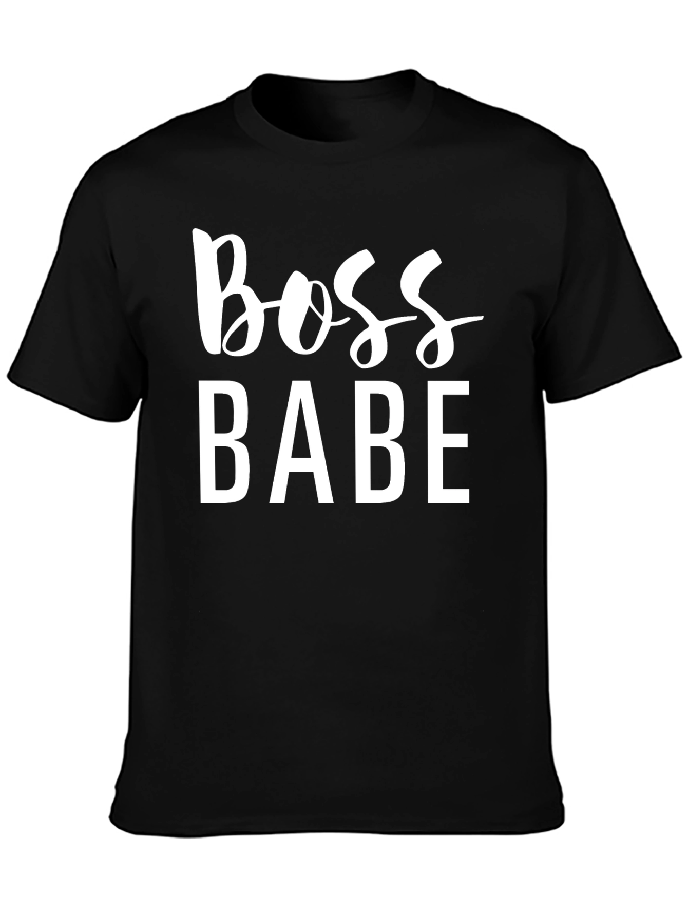 Boss Babe Graphic Tee - Black