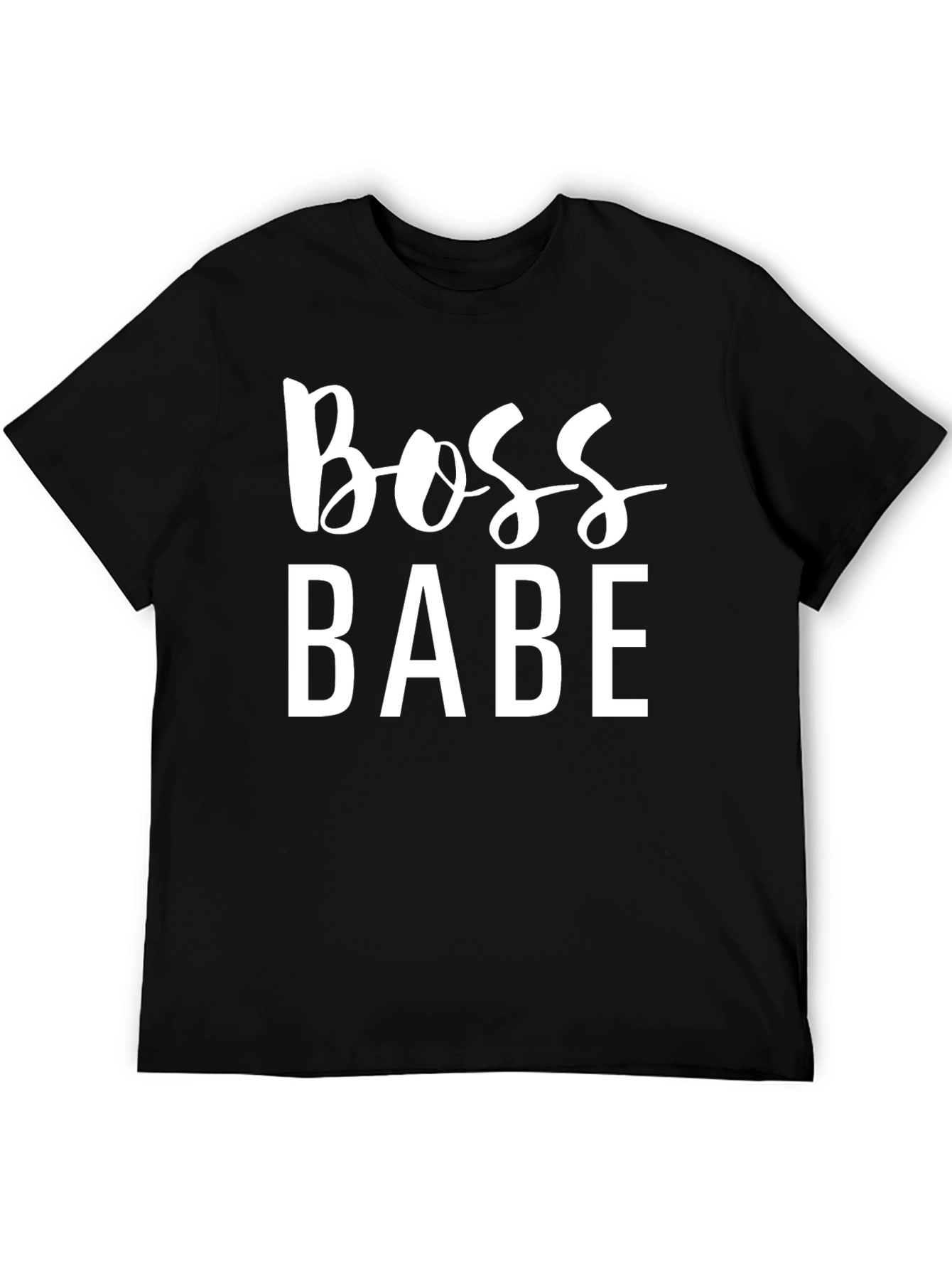 Boss Babe Graphic Tee - Black