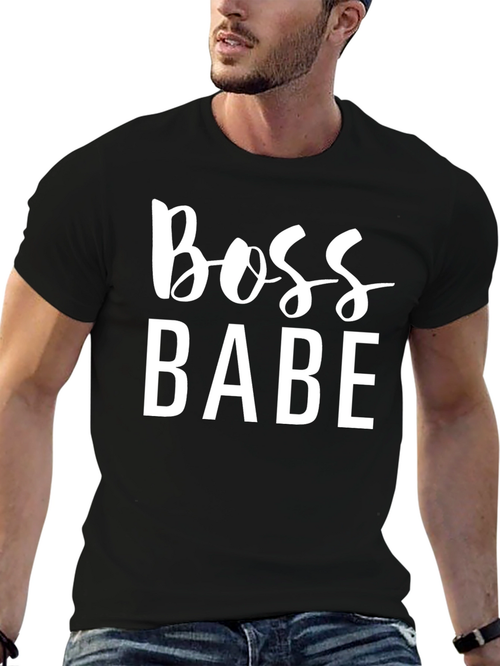 Boss Babe Graphic Tee - Black