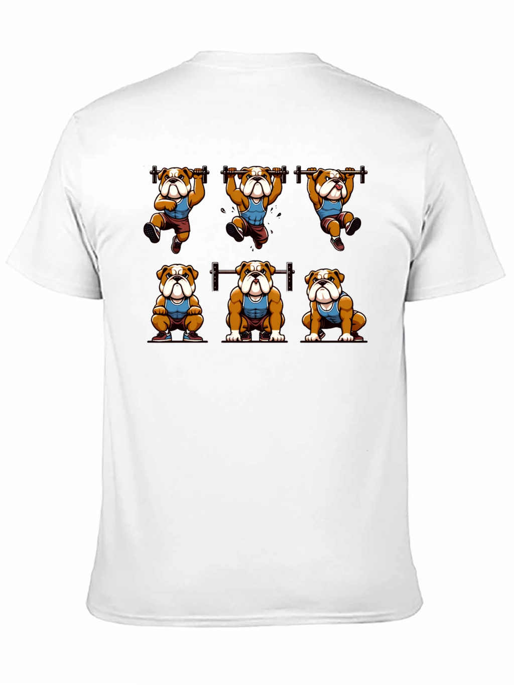 Bulldog Gym Workout T-Shirt