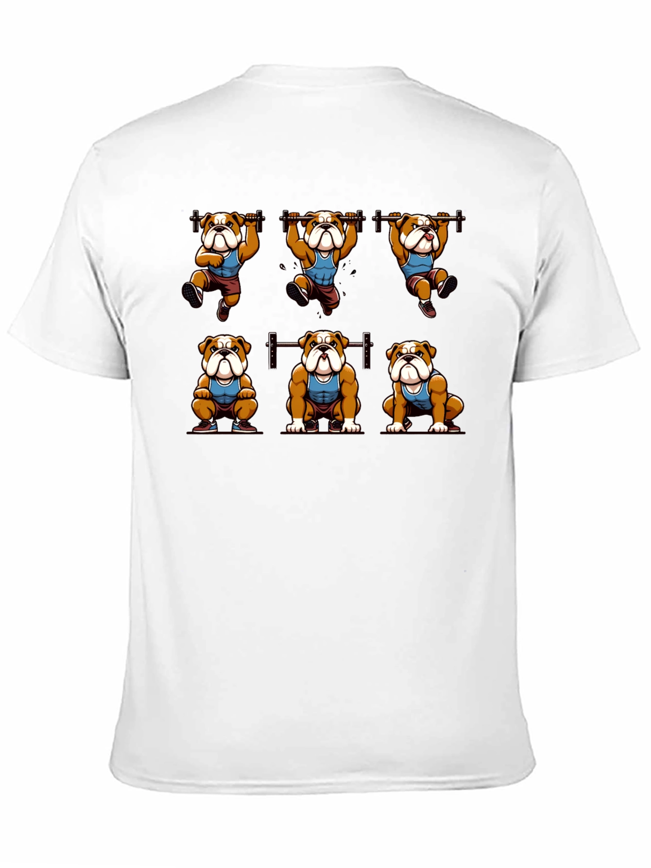 Bulldog Gym Workout T-Shirt