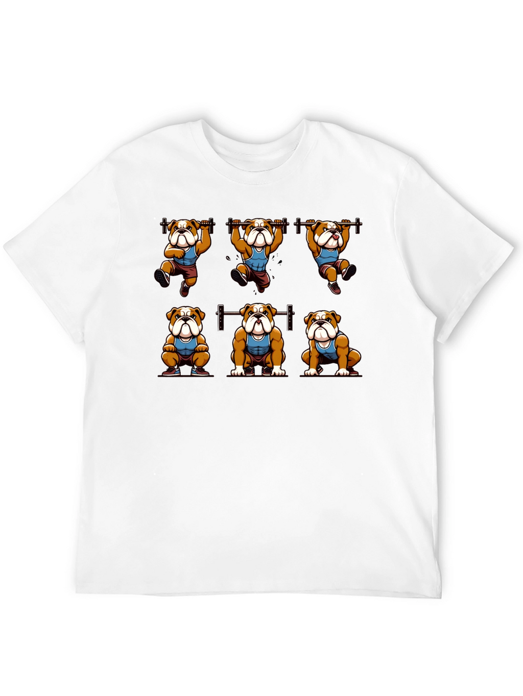 Bulldog Gym Workout T-Shirt