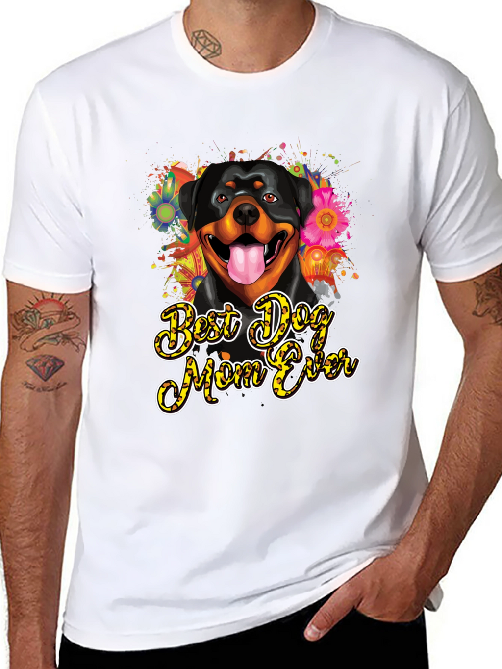 Dog Mom Ever Rottweiler T-Shirt