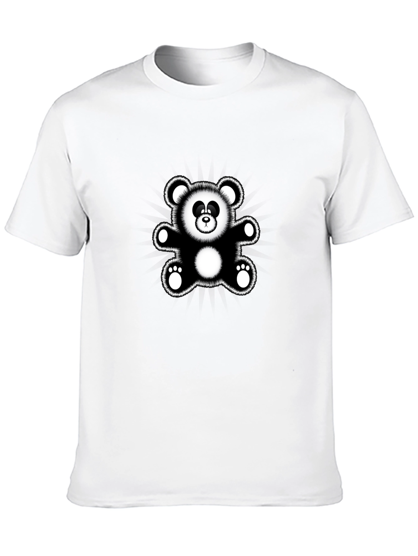 Black Bear Graphic Tee - Soft Cotton Blend
