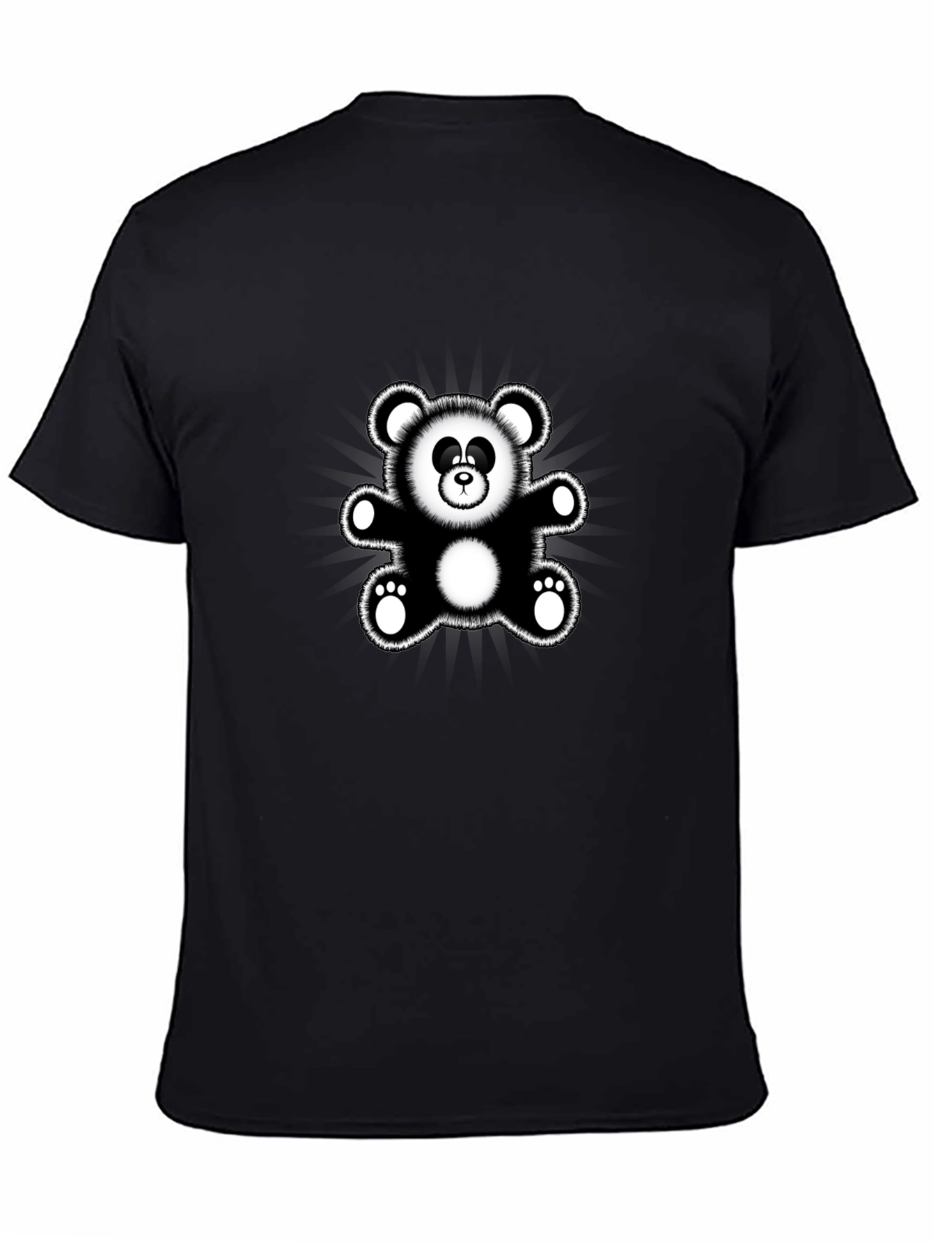 Black Bear Graphic Tee - Soft Cotton Blend
