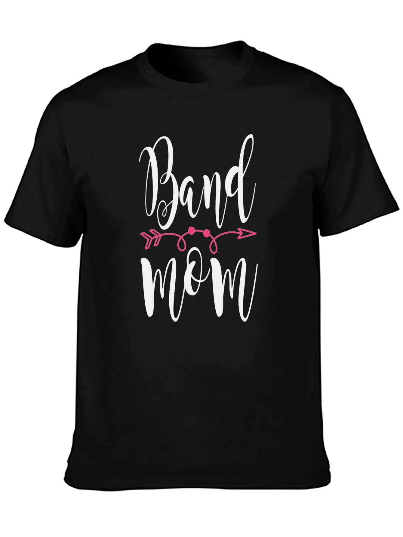 Band Mom T-Shirt - Black Cotton Tee