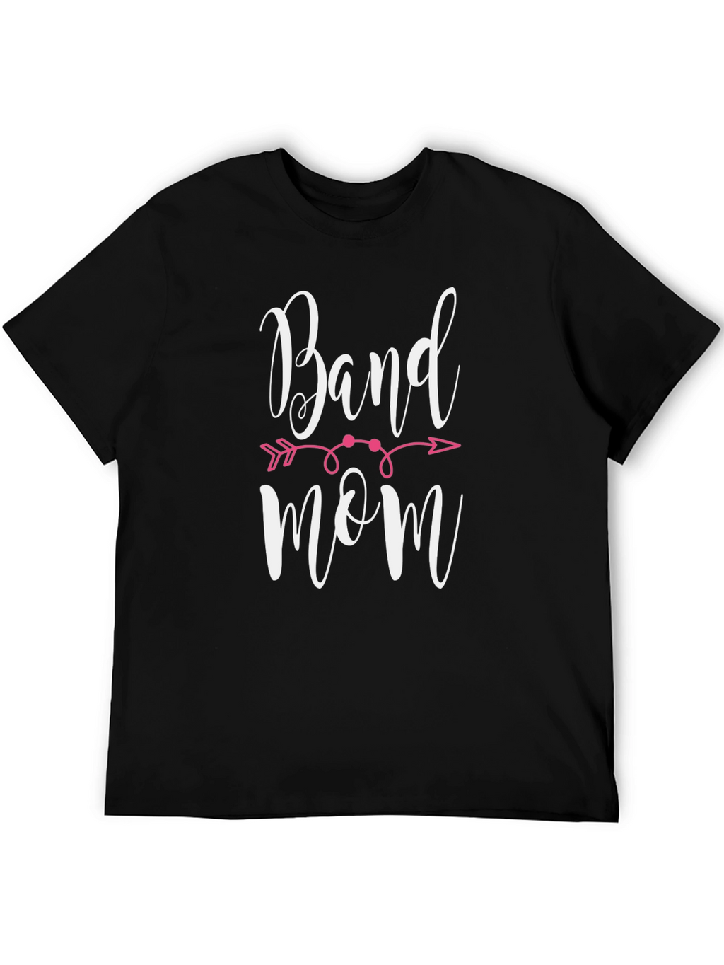 Band Mom T-Shirt - Black Cotton Tee