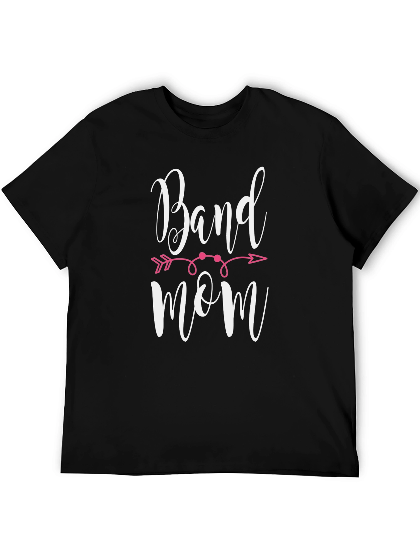 Band Mom T-Shirt - Black Cotton Tee
