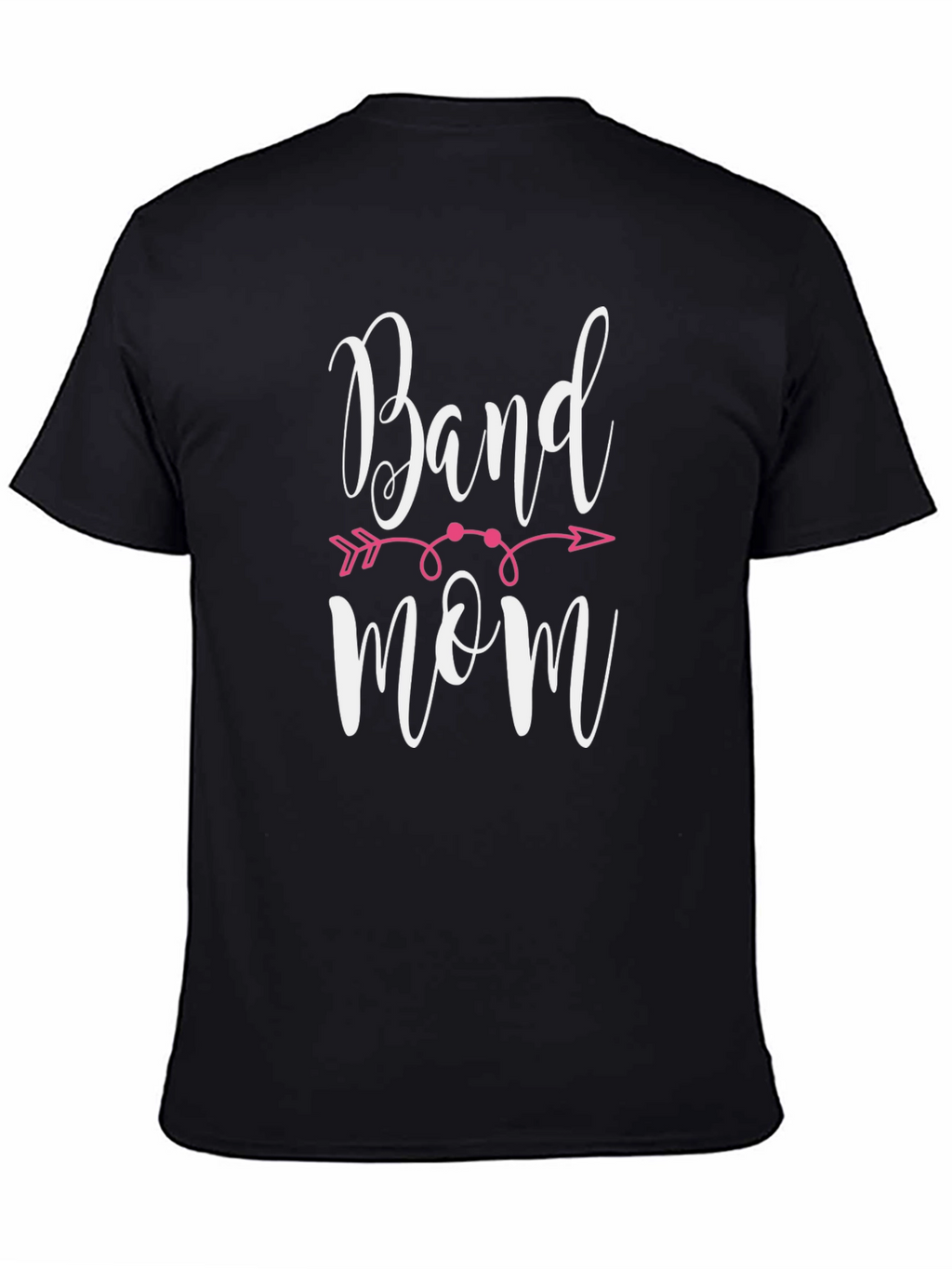 Band Mom T-Shirt - Black Cotton Tee