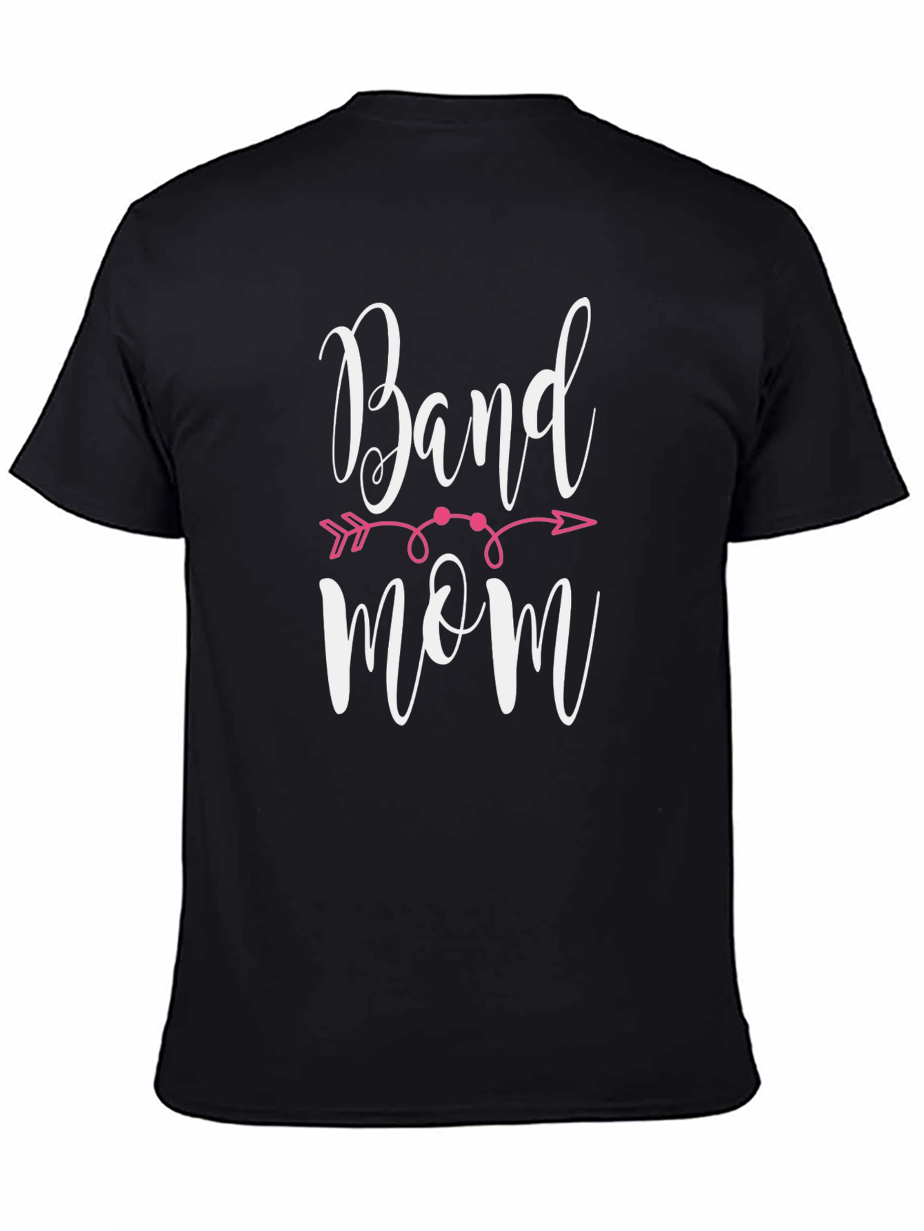 Band Mom T-Shirt - Black Cotton Tee