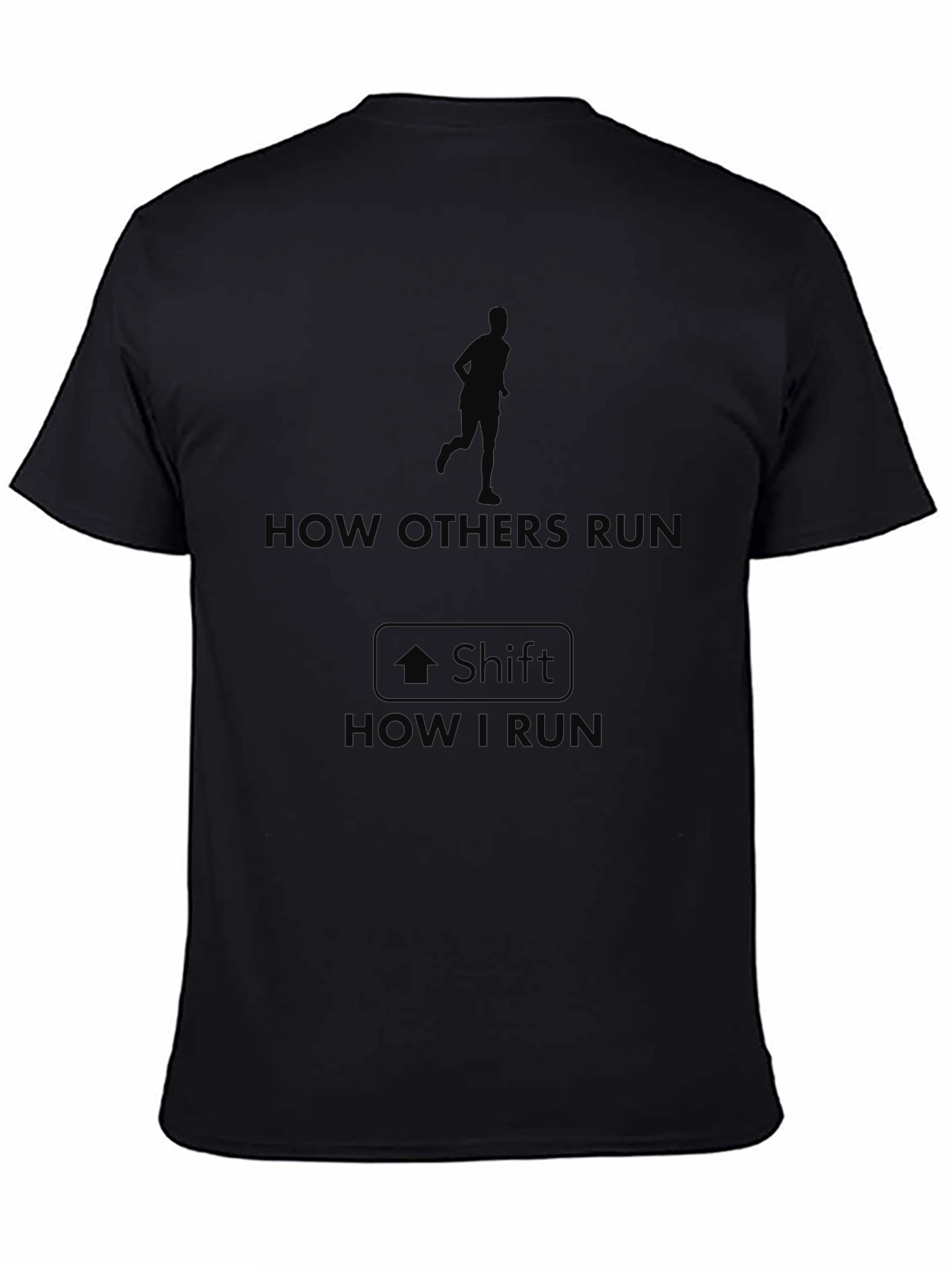 How I Run Funny Graphic Tee