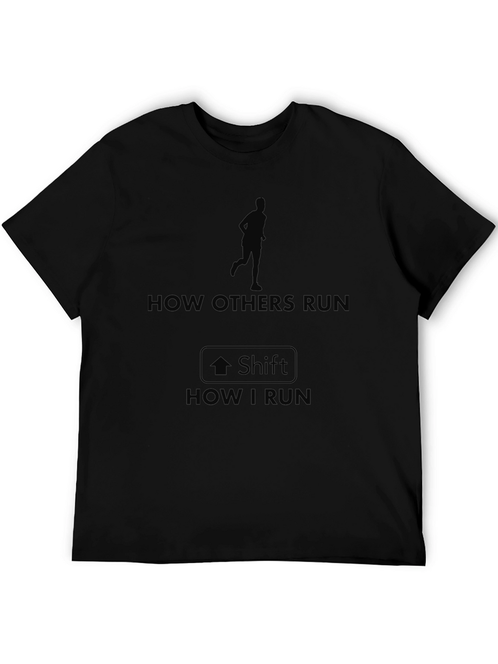 How I Run Funny Graphic Tee