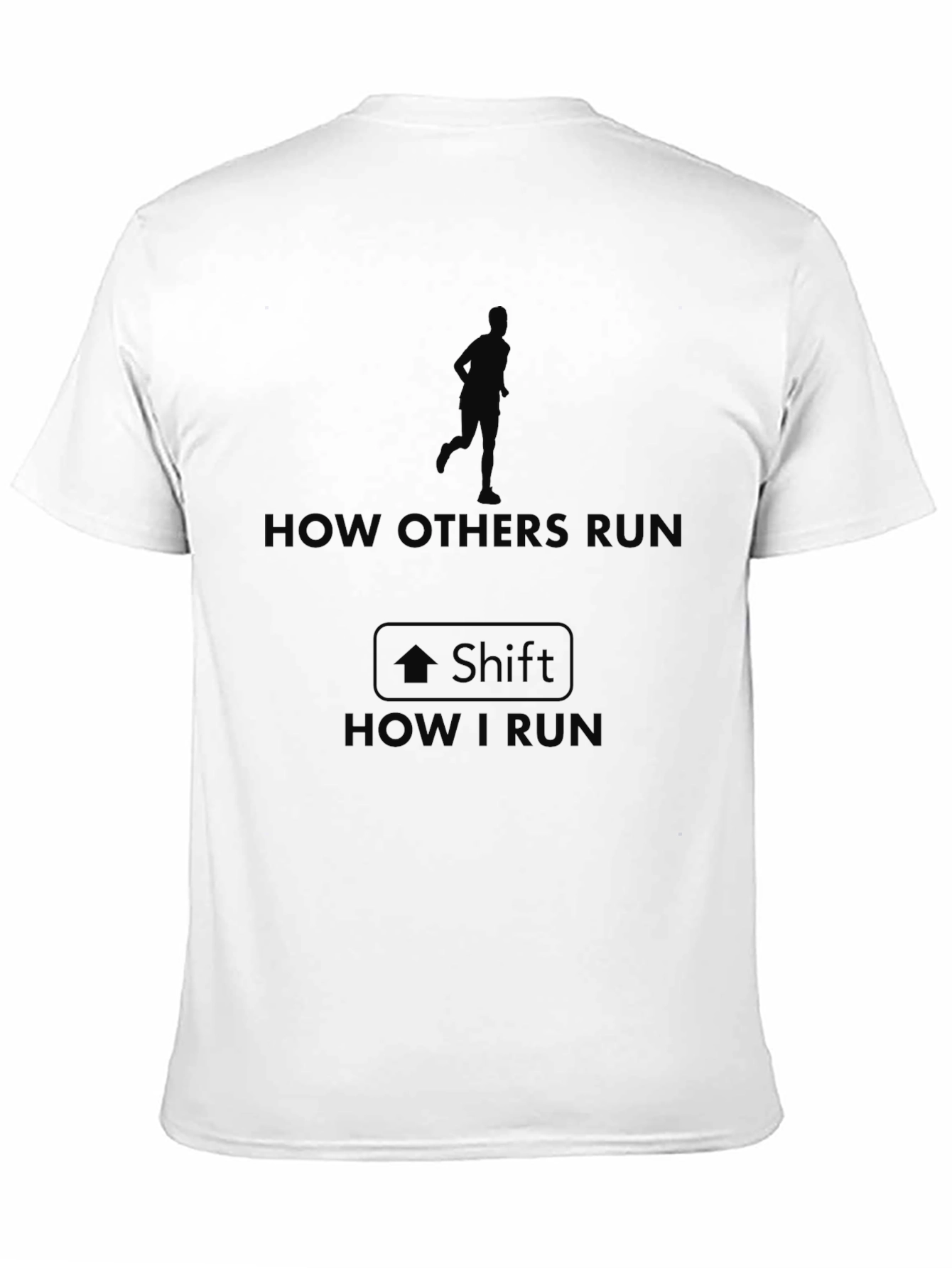 How I Run Funny Graphic Tee