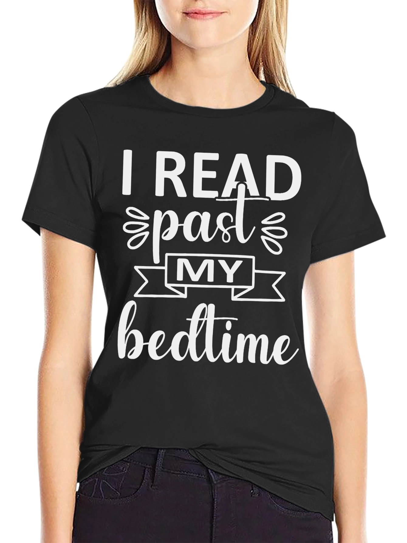 I Read Past My Bedtime Graphic Tee