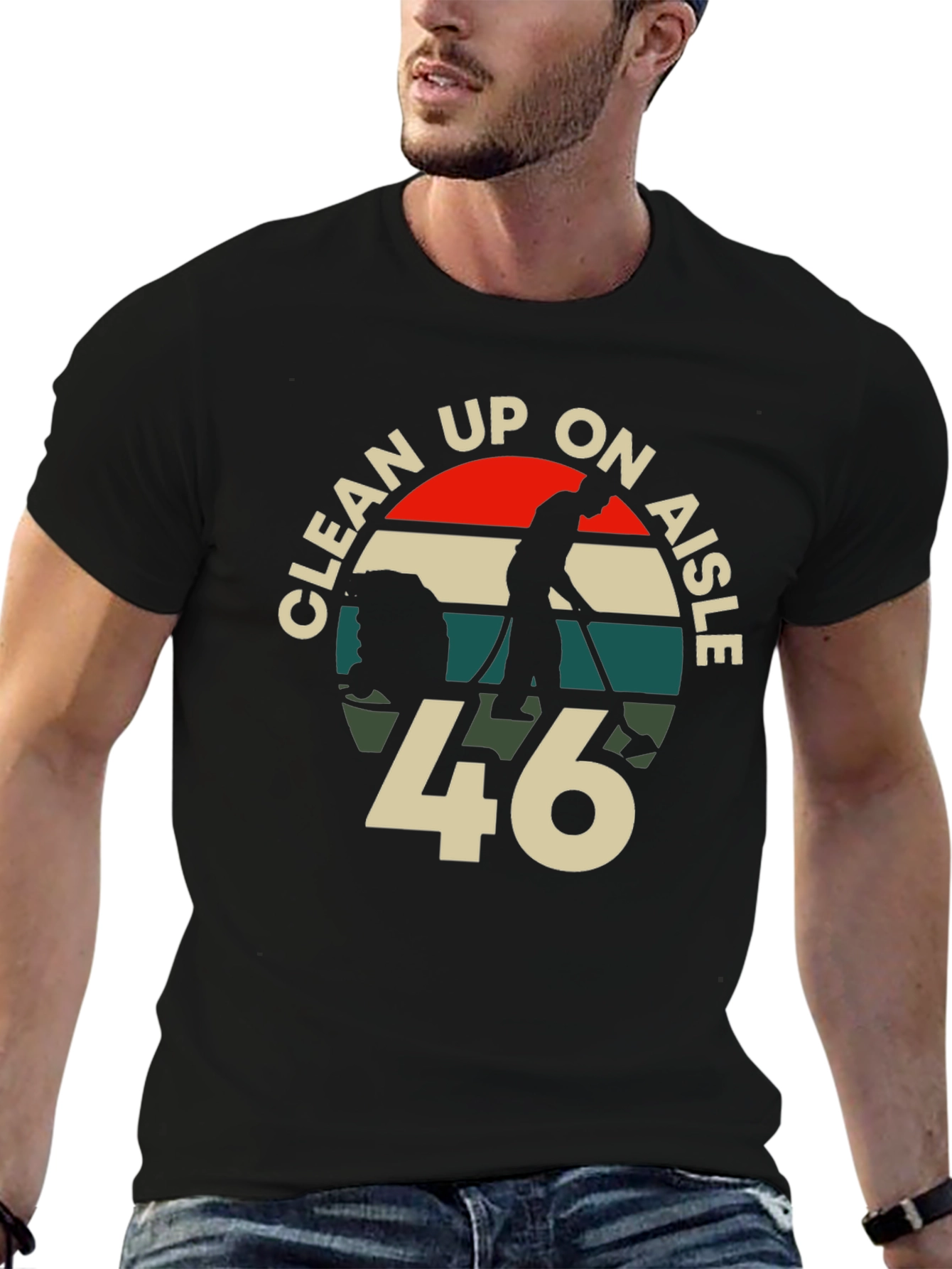 Clean Up On Aisle 46 Graphic T-Shirt