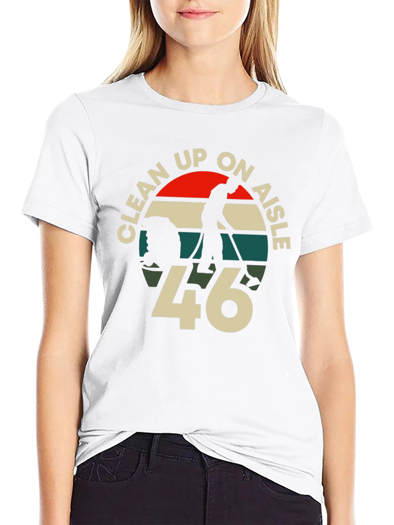 Clean Up On Aisle 46 Graphic T-Shirt