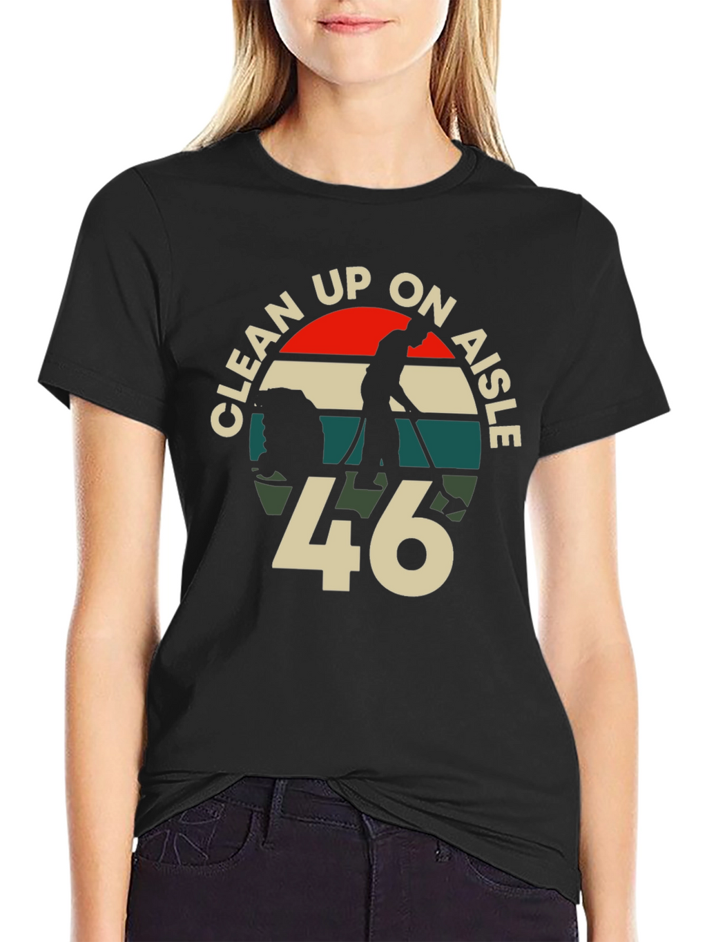 Clean Up On Aisle 46 Graphic T-Shirt