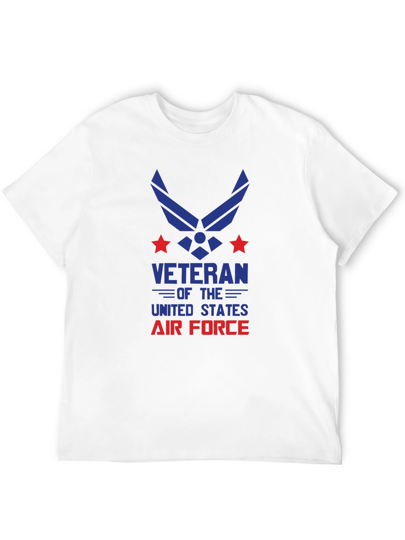 Air Force Veteran Graphic T-Shirt - Black