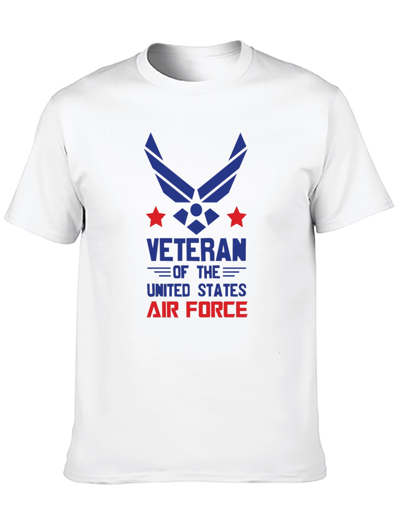 Air Force Veteran Graphic T-Shirt - Black