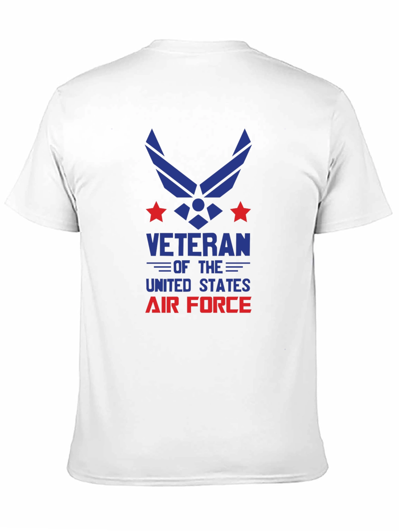 Air Force Veteran Graphic T-Shirt - Black
