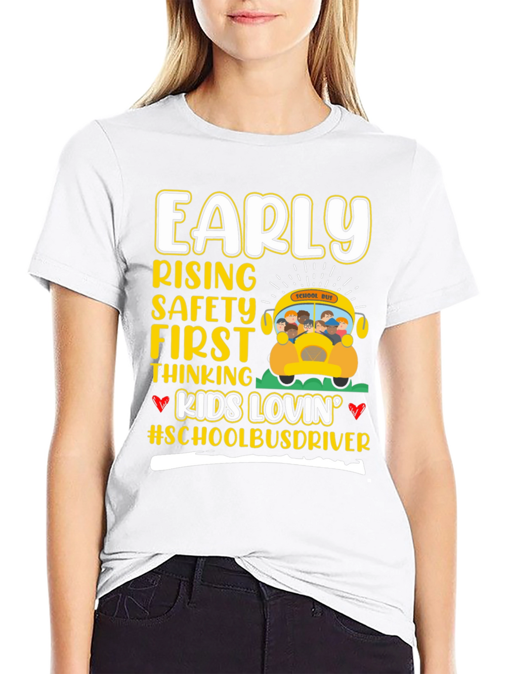 Early Risers School Bus Driver T-Shirt