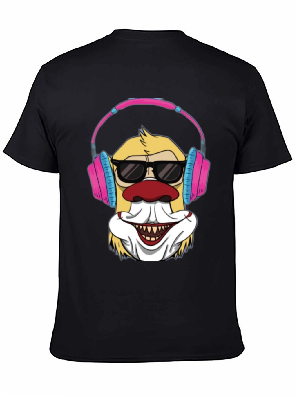 Clown DJ T-Shirt - Funny Graphic Tee