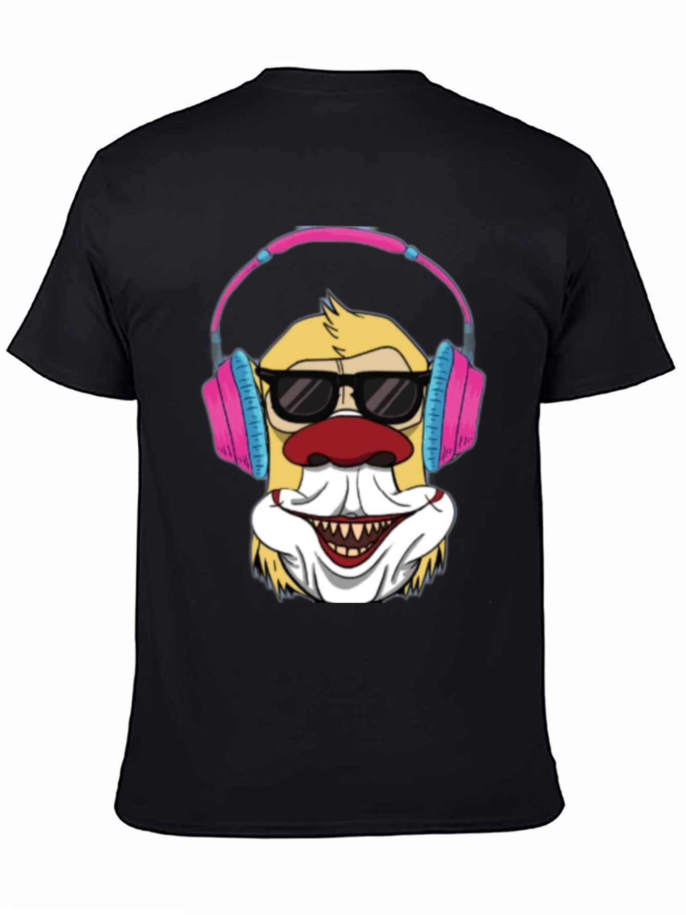 Clown DJ T-Shirt - Funny Graphic Tee