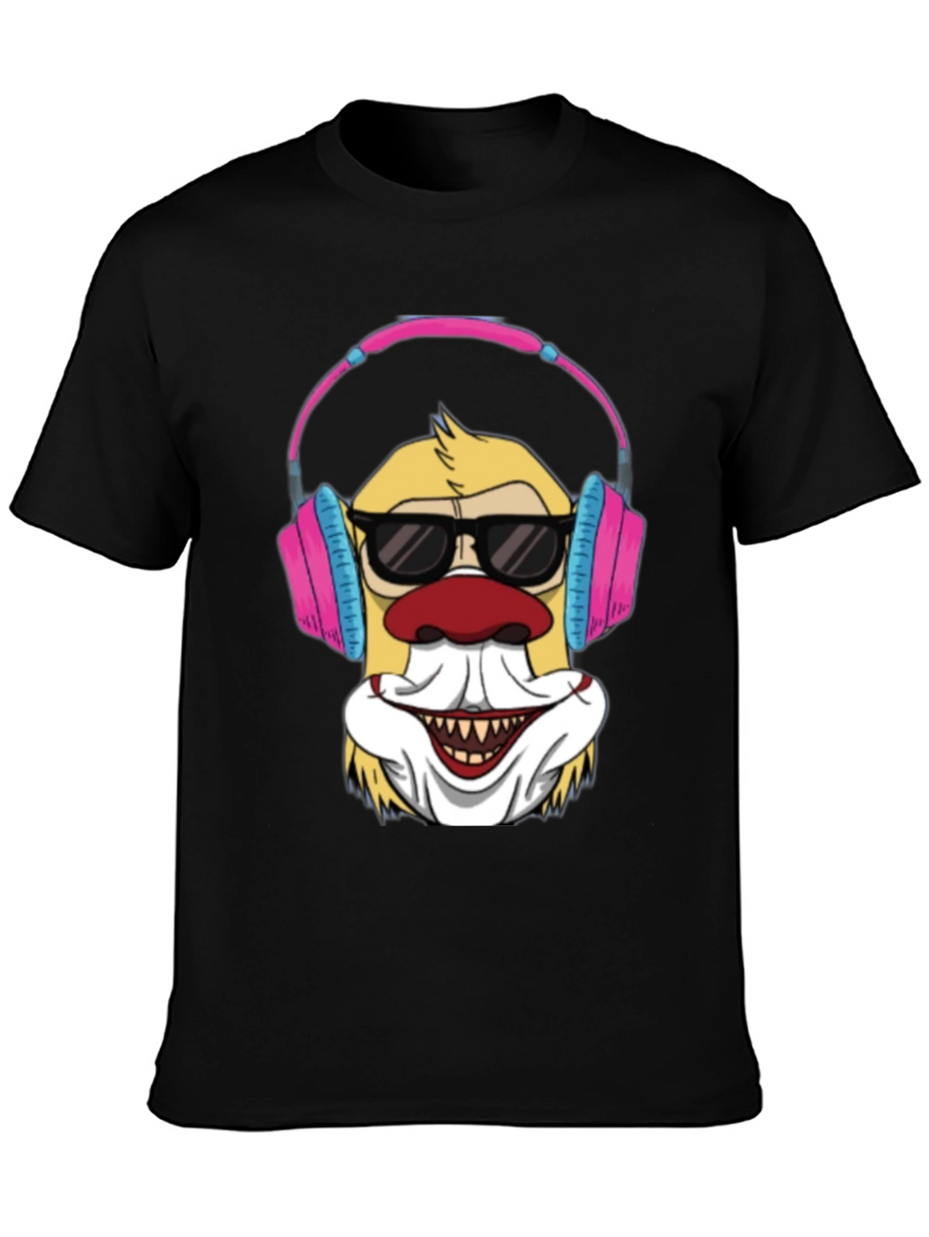 Clown DJ T-Shirt - Funny Graphic Tee