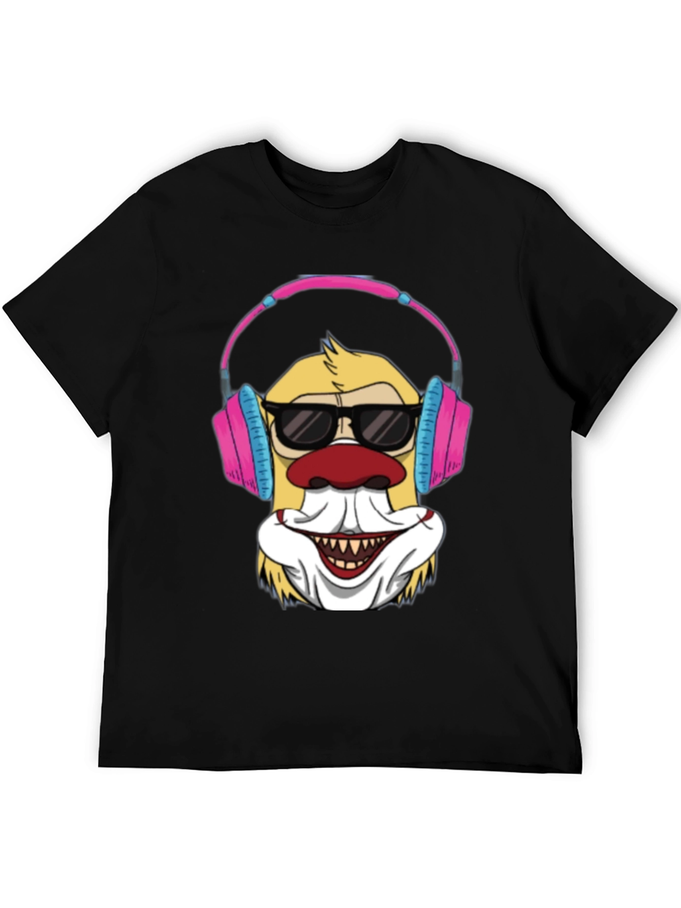 Clown DJ T-Shirt - Funny Graphic Tee
